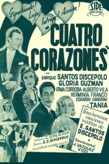 Постер к фильму "Cuatro corazones" #1188067