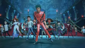 Задник к фильму "Michael Jackson