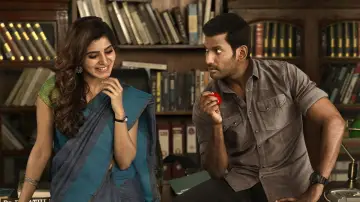 Задник к фильму "இரும்புத்திரை" #1777959