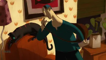 Задник к фильму "Кошачья жизнь" #419256