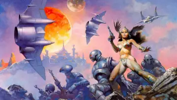 Задник к фильму "Frazetta: Painting with Fire" #1169875