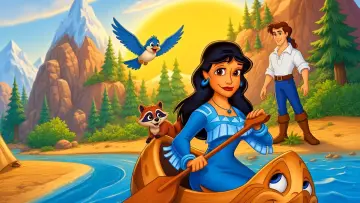 Задник к фильму "Pocahontas" #1638454