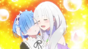 Задник к фильму "Re:Zero. Жизнь с нуля в альтернативном мире: Снежные воспоминания" #385138