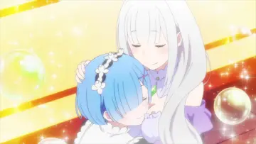 Задник к фильму "Re:Zero. Жизнь с нуля в альтернативном мире: Снежные воспоминания" #385146