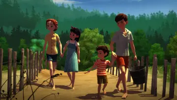 Задник к фильму "The Boxcar Children: Surprise Island" #424919