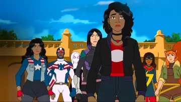 Задник к фильму "Marvel Rising: Heart of Iron" #1590284