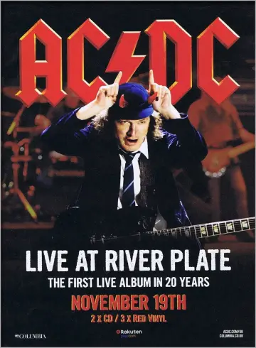 Постер к фильму "AC/DC:  Live at River Plate" #1056345