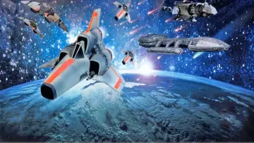 Задник к фильму "Завоевание Земли" #1166379