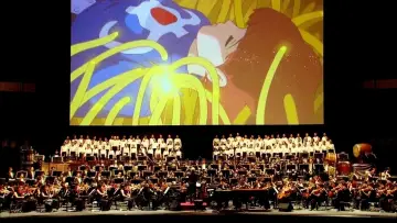 Задник к фильму "久石譲 in 武道館 ~宮崎アニメと共に歩んだ25年間" #411577