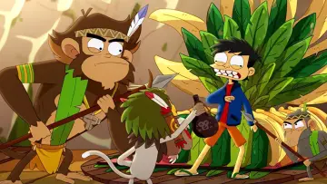 Задник к фильму "Si Juki the Movie: Harta Pulau Monyet" #487314