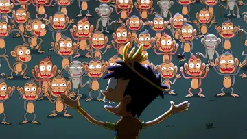 Задник к фильму "Si Juki the Movie: Harta Pulau Monyet" #487319