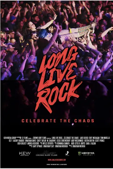 Постер к фильму "Long Live Rock... Celebrate the Chaos" #1157279