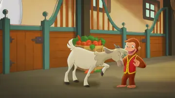 Задник к фильму "Curious George: Royal Monkey" #339566