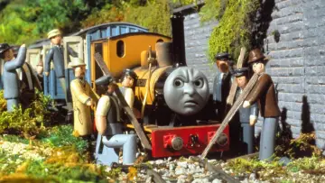 Задник к фильму "Thomas de Stoomlocomotief: Rock 