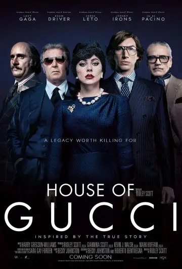 Постер к фильму "Дом Gucci" #274777