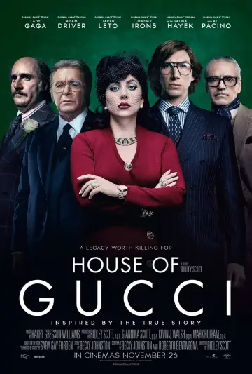 Постер к фильму "Дом Gucci" #274778