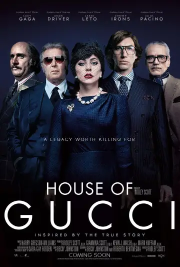 Постер к фильму "Дом Gucci" #274787