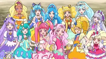 Задник к фильму "映画プリキュアミラクルリープ みんなとの不思議な1日" #402717