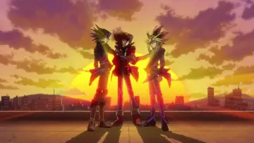 Задник к фильму "劇場版 遊☆戯☆王 ～超融合！時空を越えた絆～" #329828
