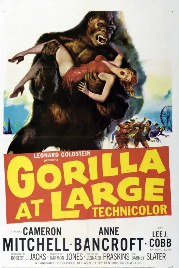 Постер к фильму "Gorilla at Large" #1573640