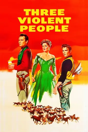 Постер к фильму "Three Violent People" #1066595