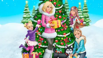 Задник к фильму "Барби: Чудесное Рождество" #356378