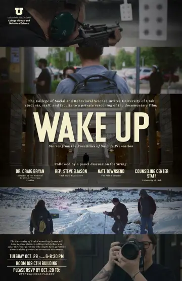 Постер к фильму "Wake Up: Stories From the Frontlines of Suicide Prevention" #1161704