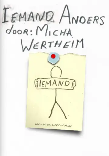 Micha Wertheim: Iemand Anders постер