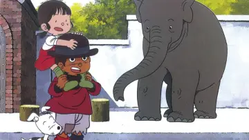 Задник к фильму "象のいない動物園" #1622091