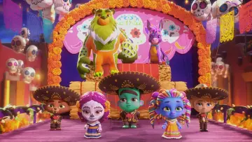 Задник к фильму "Super Monsters: Dia de los Monsters" #330937