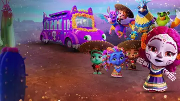Задник к фильму "Super Monsters: Dia de los Monsters" #330938