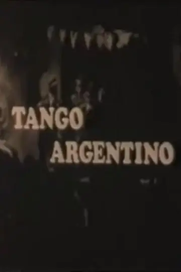 Tango argentino постер