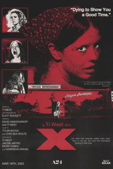 Постер к фильму "X" #1156179