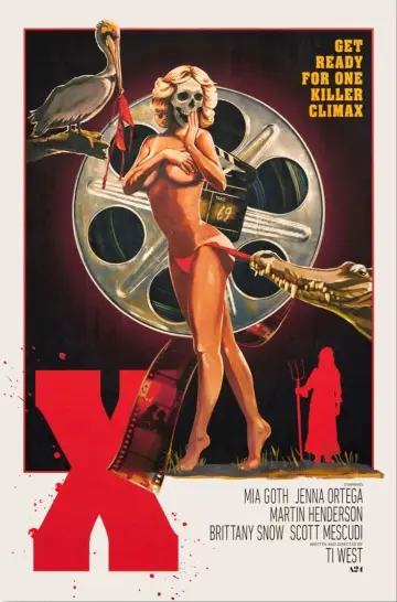 Постер к фильму "X" #170014