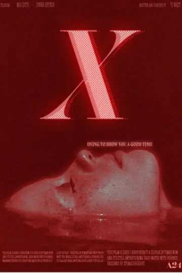Постер к фильму "X" #442685