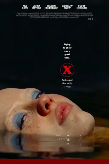 Постер к фильму "X" #607883