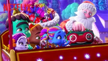 Задник к фильму "Super Monsters: Santa