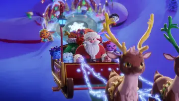 Задник к фильму "Super Monsters: Santa