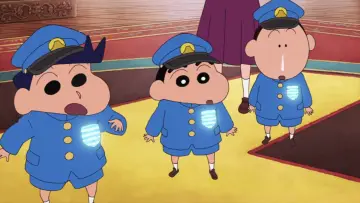 Задник к фильму "クレヨンしんちゃん 謎メキ！花の天カス学園" #384133