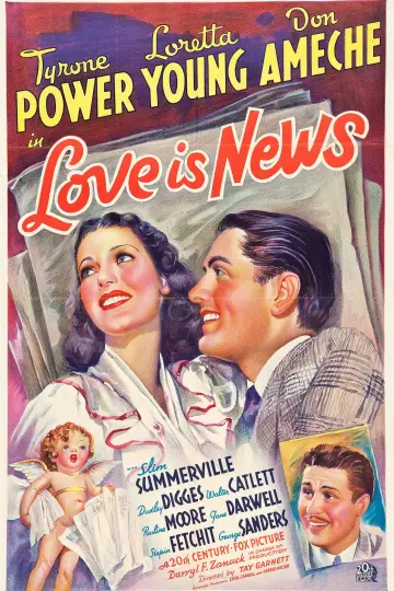 Постер к фильму "Love Is News" #1616401