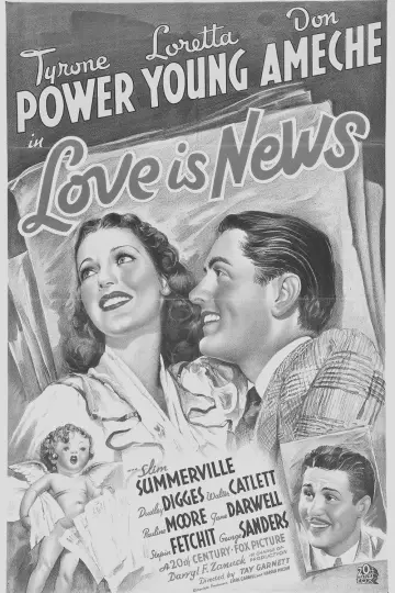 Постер к фильму "Love Is News" #1616403