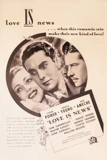 Постер к фильму "Love Is News" #1616404