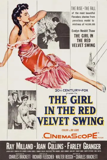 Постер к фильму "The Girl in the Red Velvet Swing" #1872124