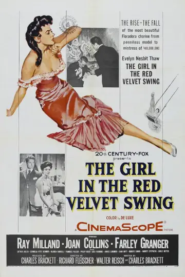 Постер к фильму "The Girl in the Red Velvet Swing" #1872127