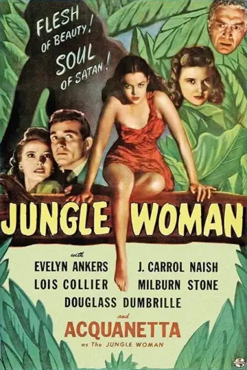 Постер к фильму "Jungle Woman" #1658292