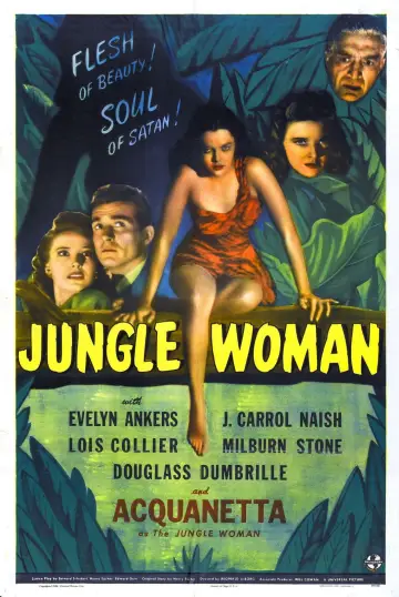 Постер к фильму "Jungle Woman" #1658294