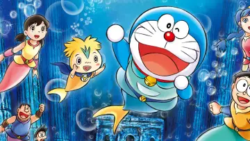 Задник к фильму "映画ドラえもん のび太の人魚大海戦" #397486
