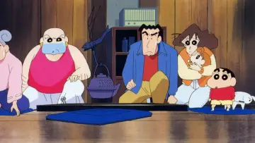 Задник к фильму "クレヨンしんちゃん 暗黒タマタマ大追跡" #394533