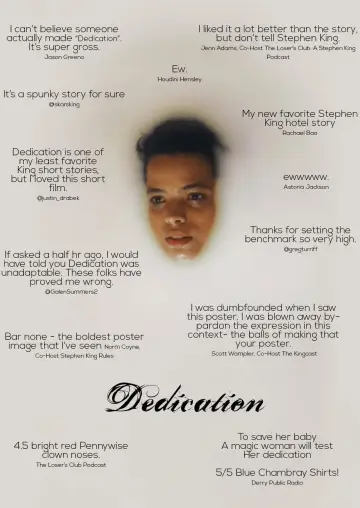 Постер к фильму "Dedication" #820276