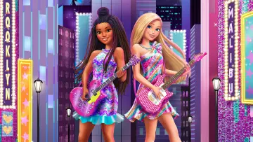 Задник к фильму "Barbie: Big City, Big Dreams" #337296